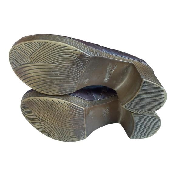 Dansko Dabney Ankle Boot Women size 39 US 8.5-9 Brown Leather - Picture 6 of 6